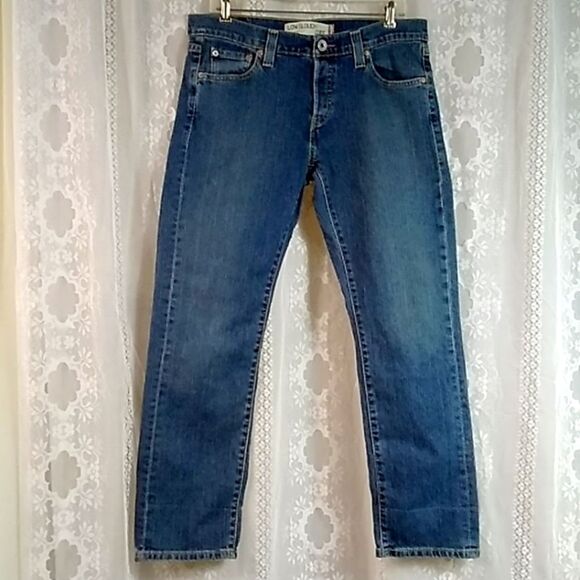 Vintage 80s Levi’s Low Slough Cuff  509 Women's Jeans Size 11 M Unisex - Picture 6 of 12
